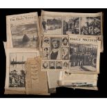 A collection of newspaper cuttings relating to the British Antarctic Expedition 1910,