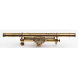 A late 18th century surveying level and compass by W & S Jones,