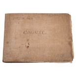 A manuscript log for the 80ft twin screw Motor Yacht 'Cingalee' dated 1926-1928:,