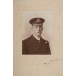 A letter from Harry Pennell on HMS Duke of Edinburgh letterhead: discussing the commissioning of