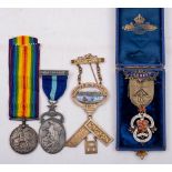 A World War One War Medal to TS-903.DVR.J Brockett. A.S.C.