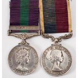 An Elizabeth II RAF pair to 3515700 ACI J F A Mitchell RAF': comprising General Service Medal and