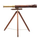 A WWI period 2 inch refracting telescope by Ryland & Son Ltd,