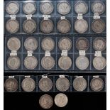 A collection of florins: including two date runs 1887-1901 and 1902-1910, some better grade.