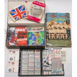 A collection of 1966 World Cup ephemera: includes scrapbook, stamps, first day covers, CD,