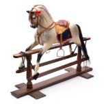 A late 19th / early 20th century rocking horse attributed to G and J Lines Brothers London,