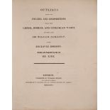 HAMILTON, Sir William - Outlines from the Figures and Compositions upon the Greek,