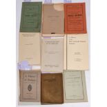 CORNWALL : a box of Cornish pamphlets, inc. Royal Geological Society of Cornwall, Annual Reports.