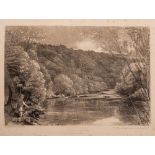 LEWIS, F. C - Scenery on the Devonshire Rivers.