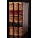MARTIN, Montgomery - The Indian Empire : 3 vols, half calf rubbed on the edges, 2 double-page maps,