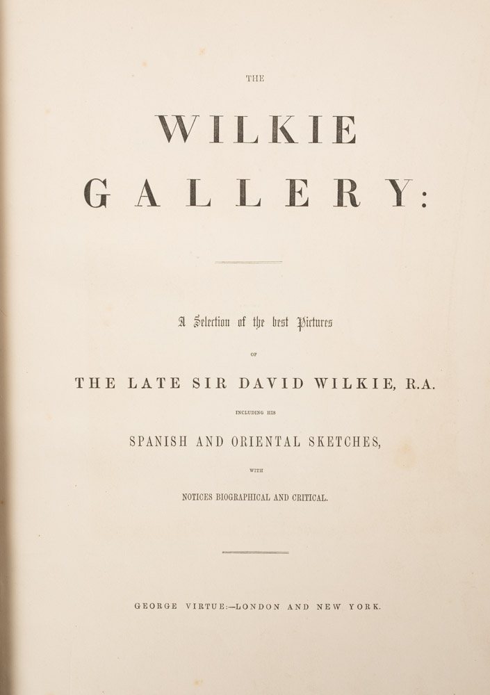 WILKIE, Sir David - The Wilkie Gallery: A selection of the best pictures ... - Image 3 of 3