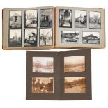 PHOTOGRAPH ALBUM : Great Britain - smaller album containing 32 sepia photographs (all 3 x 4 inches)