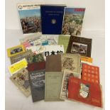 A quantity of assorted vintage tourist & info booklets and ephemera to include exhibitions.