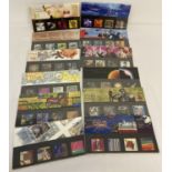 A set of 12 January-December Royal Mail collectors stamps from the "Tales" Millennium series 1999.