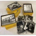 A quantity of boxed 6½ x 8½ in. black and white photographs from the 1960's.