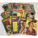 A collection of approx 85 copies of Charles Buchan's Football Monthly dating from 1956 - 1963 .