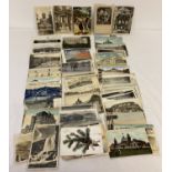 Ex Dealer's stock - 200+ Victorian, Edwardian and vintage overseas postcards.
