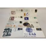 A collection of 8 American first day covers relating to Apollo space landings.