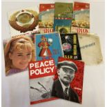 A collection of assorted vintage ephemera relating to Russia.