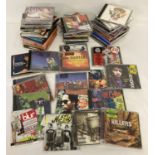 A box of 40+ music cd's, various artists and genres.