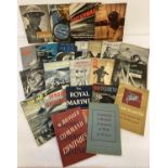 A collection of WWII Army, Navy and RAF booklets and pamphlets.