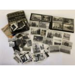 A small vintage photo album containing photographs of military service in Egypt.