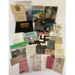 A Collection of WWII and modern military ephemera, booklets and magazines.