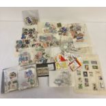 A quantity of assorted British and foreign vintage used stamps.