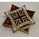 A vintage Tariff Reform League political membership enamel pin badge.