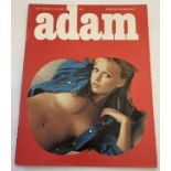 Issue no. 1 of vintage adult erotic magazine - Adam.