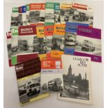 A collection of vintage 1960's booklets and magazines relating to buses.