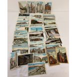 Approx. 115 assorted vintage American postcards depicting places of interest & street scenes.