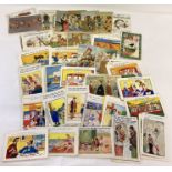 A quantity of approx. 150 assorted vintage humorous postcards.