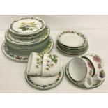 A collection of Royal Worcester "Herbs" dinner and tea ware.