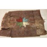 A late 19th century 12ft rectangle shaped (possibly) Norwich shawl.