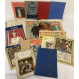 A collection of vintage Royal commemorative ephemera.