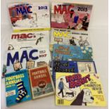 8 newspaper cartoonist books, The Best Of Mac and Fred Basset by Graham.