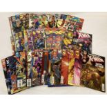 Approx. 57 X-Men related Comic Books by Marvel Comics. Various Eras.