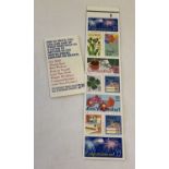 2 books of 10, 1987 American 22 cent greetings postage stamps.