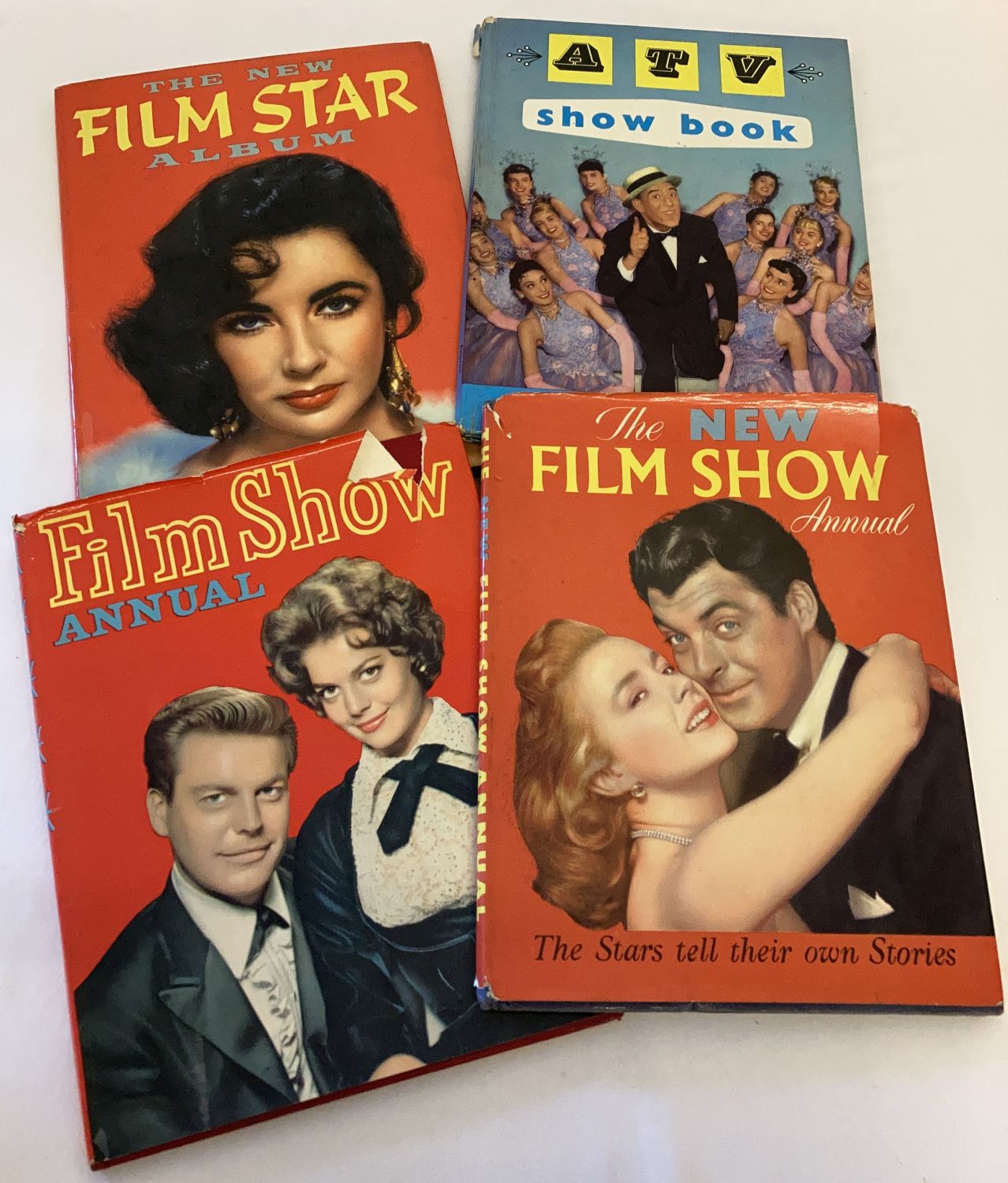 4 1950's film and TV show annuals.