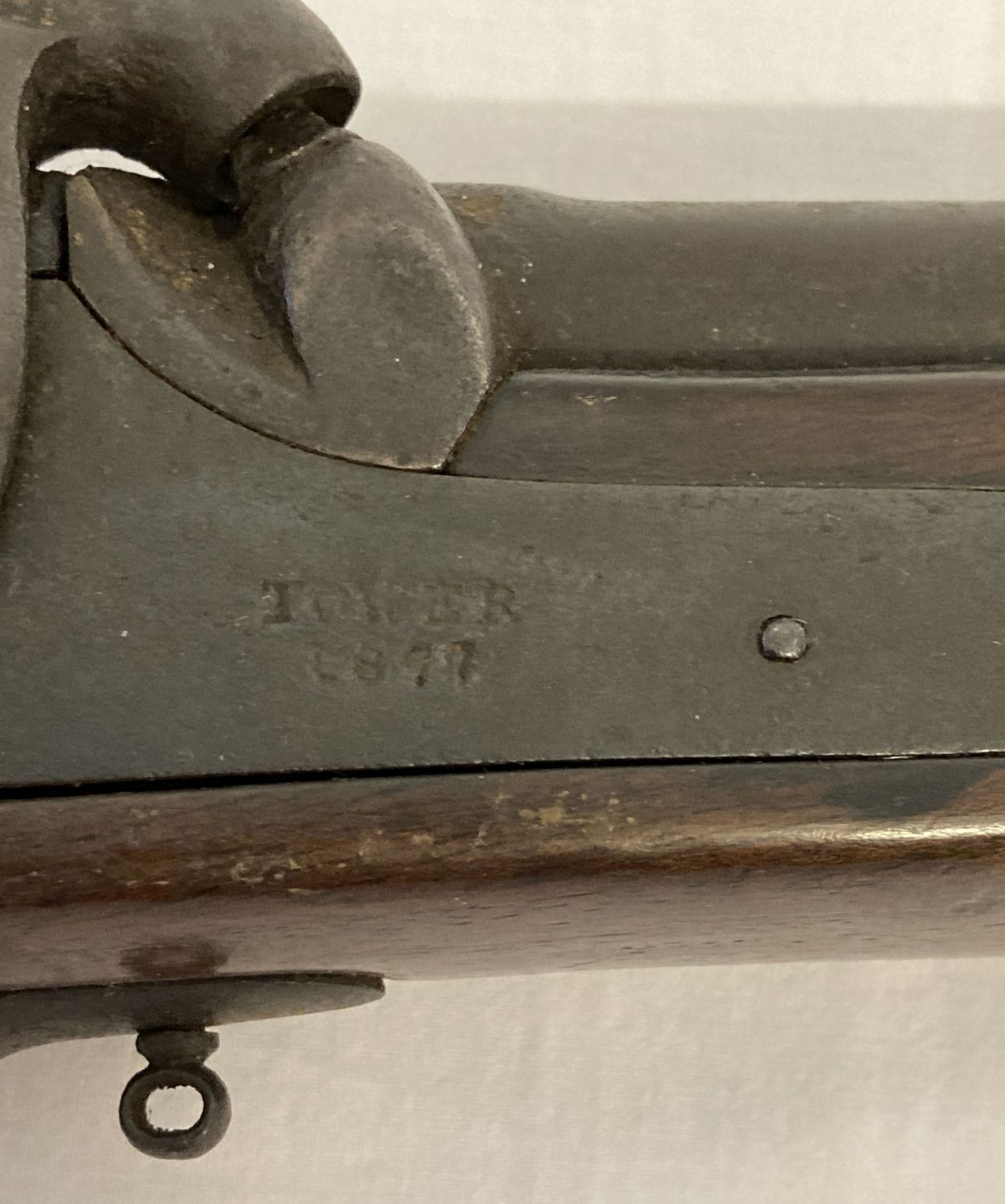 An antique Enfield P53 Sergeants/foraging model .577 rifle-musket. - Image 3 of 6