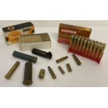A collection of cartridge cases.