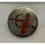 A WWII style German Luftwaffe Jagdgeschwader 52 Fighter wing lapel pin back badge.