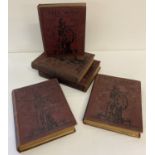 5 cloth bound copies of "The War Illustrated: A Pictorial record of the Conflict of the Nations."