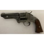 An antique Merwin -Hulbert 1st model single action revolver.