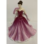 A Royal Doulton ceramic figurine"Alexandra" HN5373 from the Pretty Ladies range.