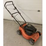 A Mountfield RV150 rotary lawn mower.