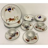 A boxed 1980's Royal Worcester "Evesham Vale" pattern 20 piece dinner service, in as new condition.