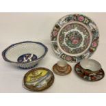 A collection of vintage and modern Oriental ceramics.