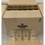 48 Becks Vier pint glasses, in original box.
